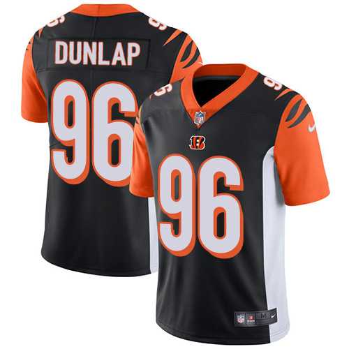 Nike Cincinnati Bengals #96 Carlos Dunlap Black Team Color NFL Vapor Untouchable Limited Jersey,We sell and wholesale Nike Cincinnati Bengals #96 Carlos Dunlap Black Team Color NFL Vapor Untouchable Limited Jersey on line form chian!